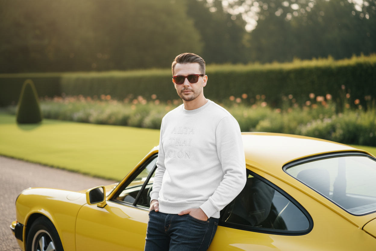 Sudadera TOP White Snow