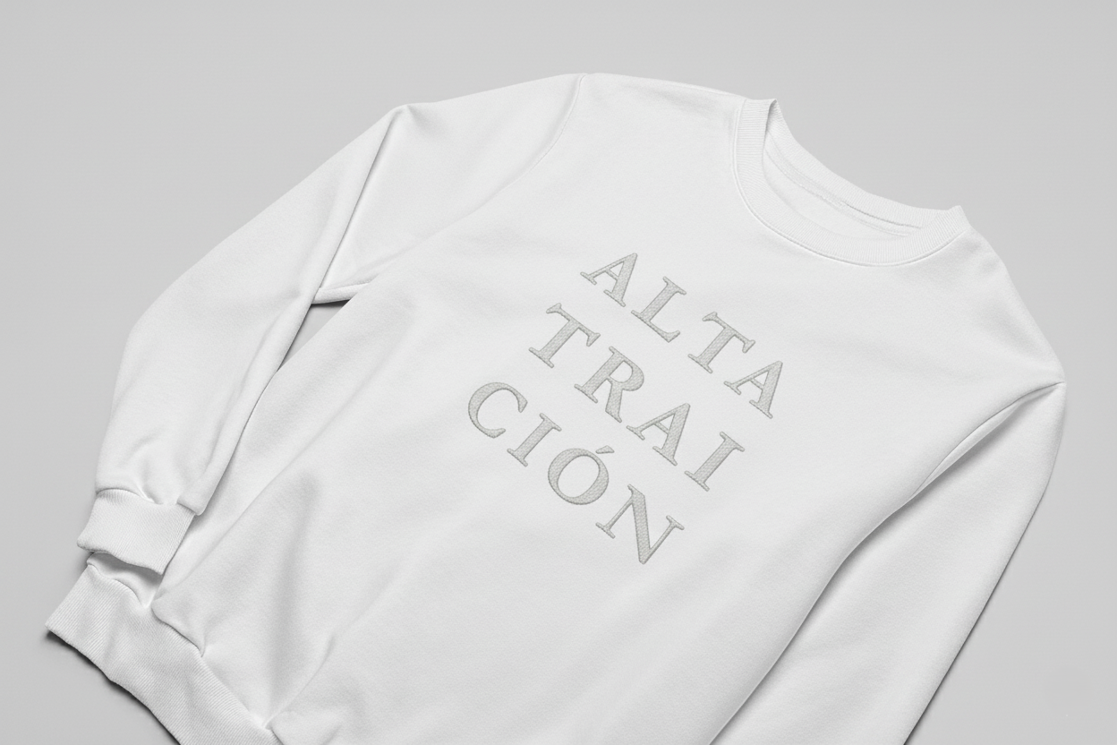 Sudadera TOP White Snow