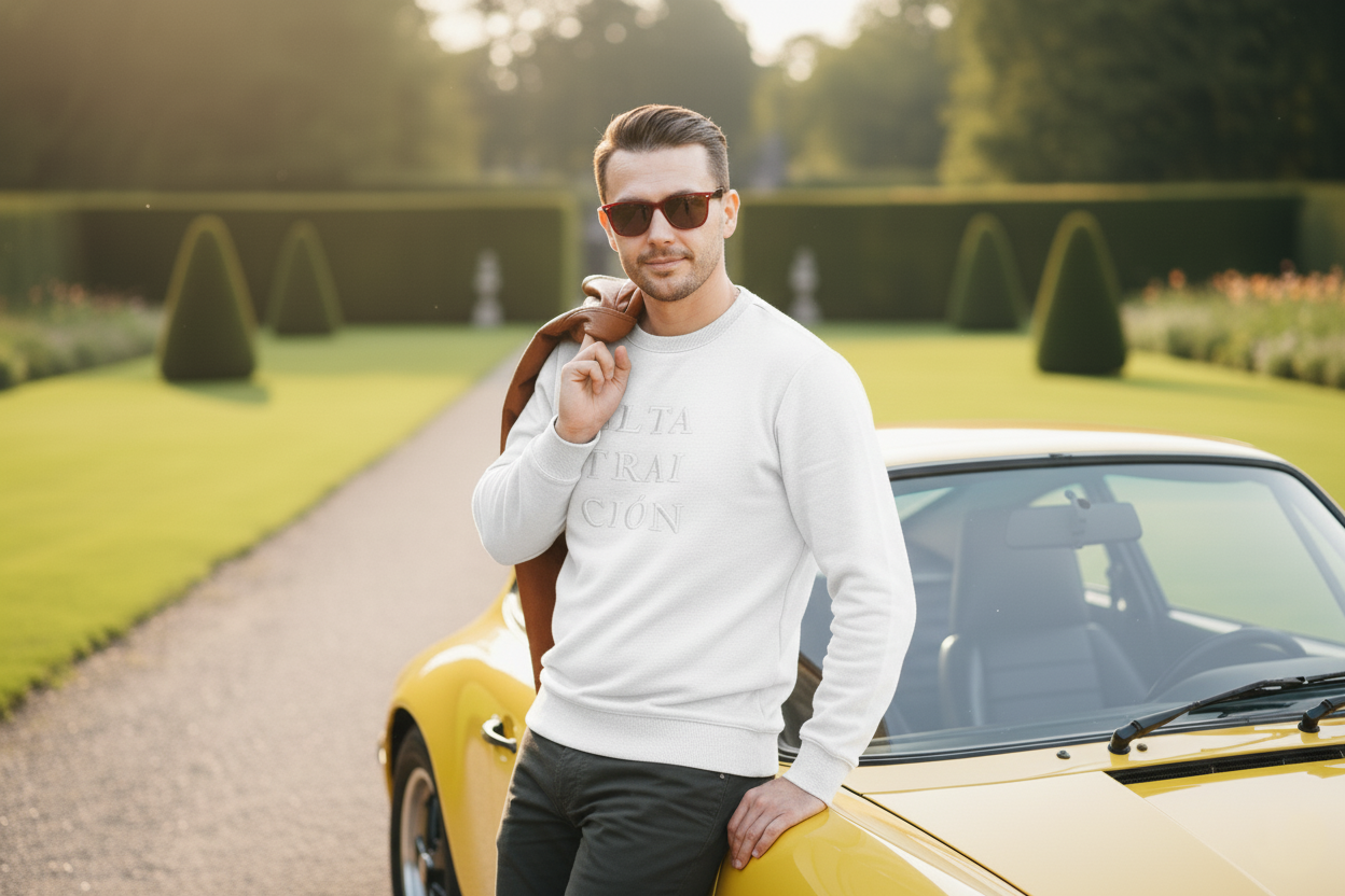 Sudadera TOP White Snow