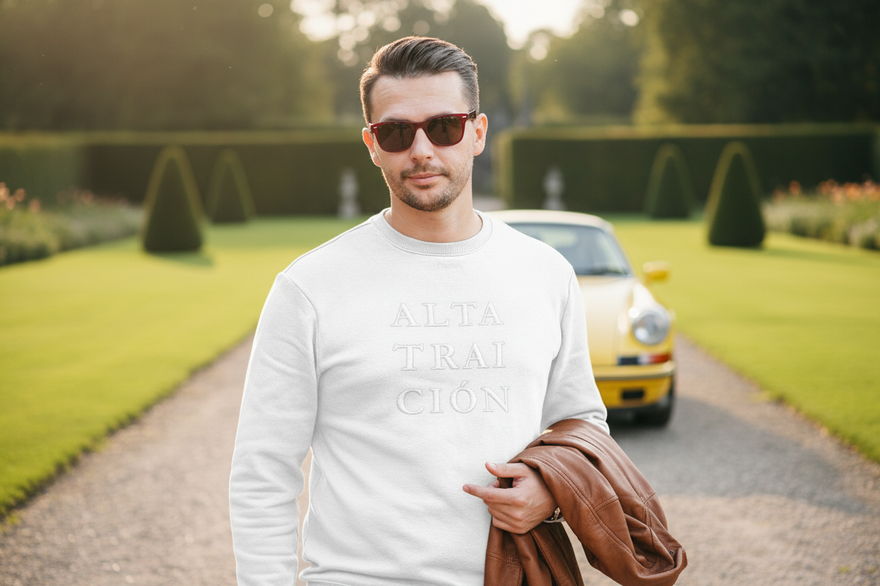 Sudadera TOP White Snow