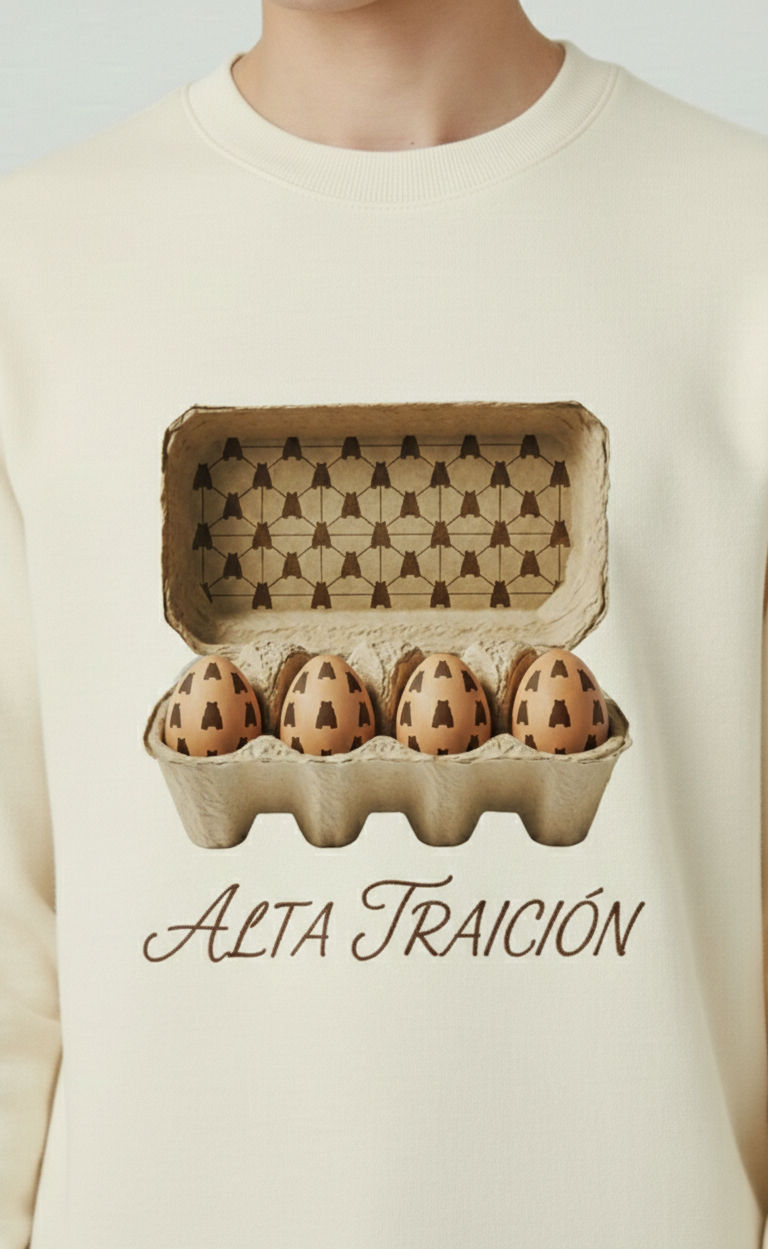 Project Atelier #"HUEVOS TRAICIONEROS IVORY"