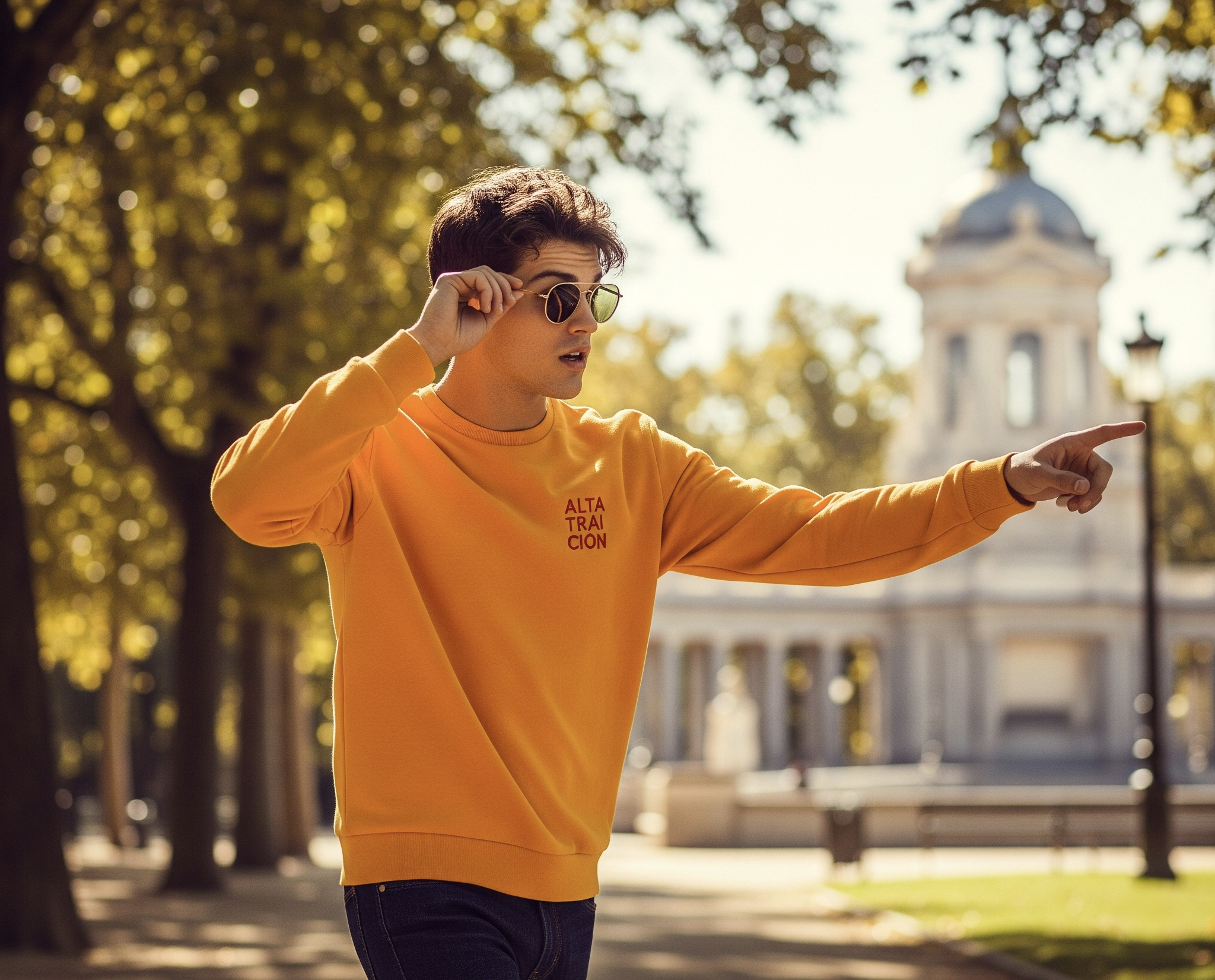 Sudadera Florida Mustard