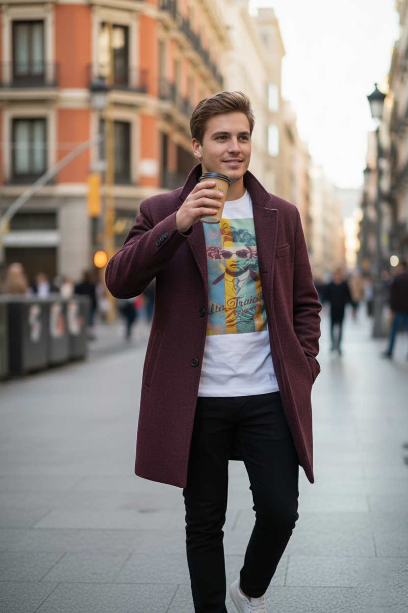 Camiseta Premium estampada ART PEOPLE 1/1