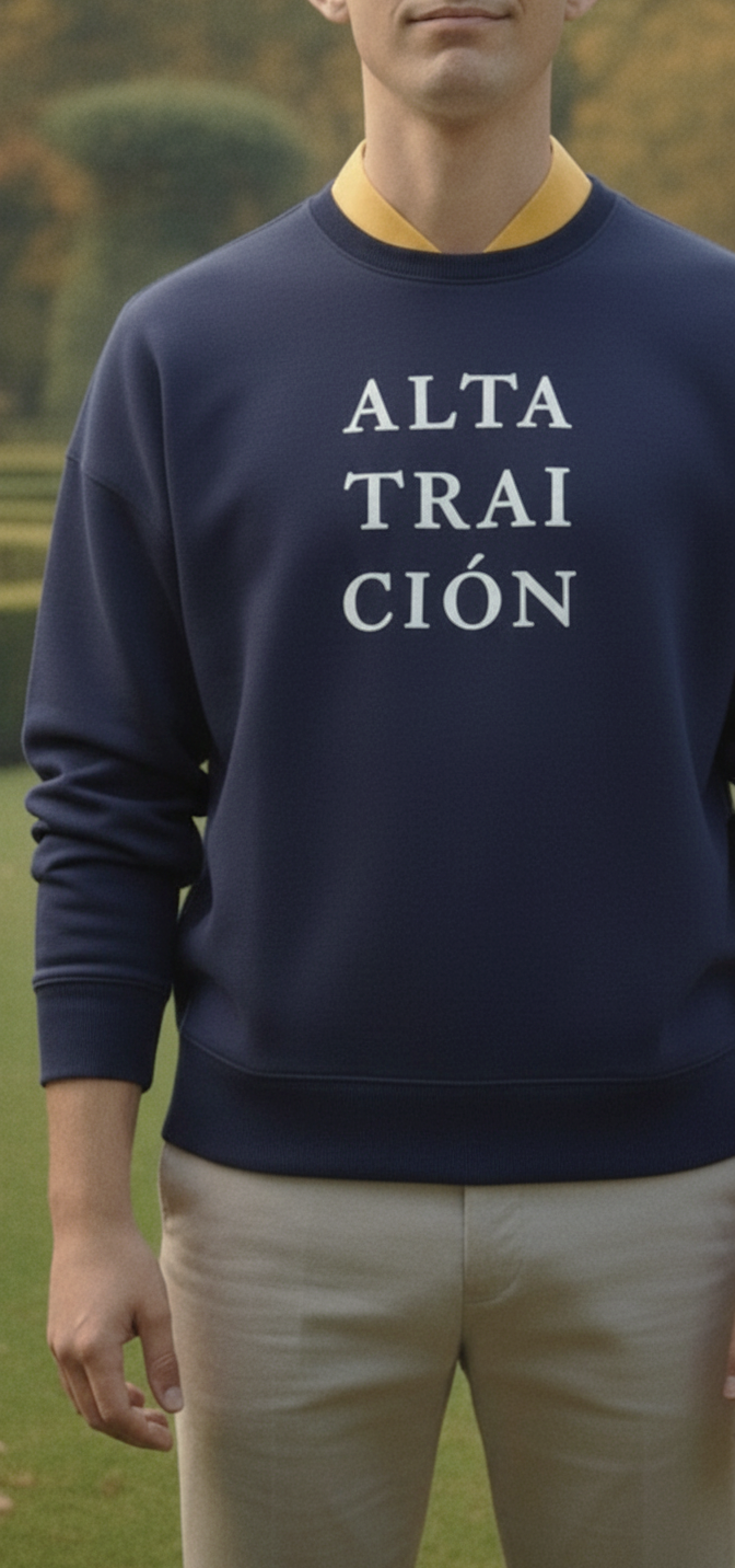 Sudadera Top  Azul Místico