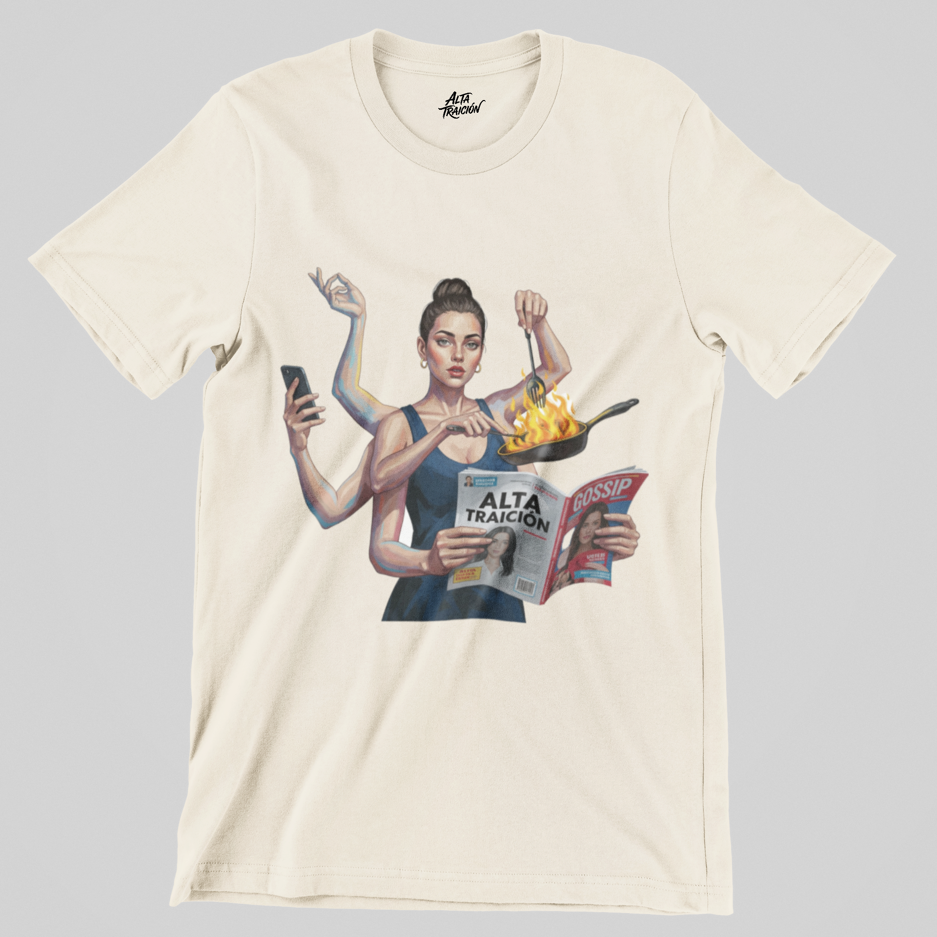 Camiseta estampada Edición Limitada "MULTIGIRL"