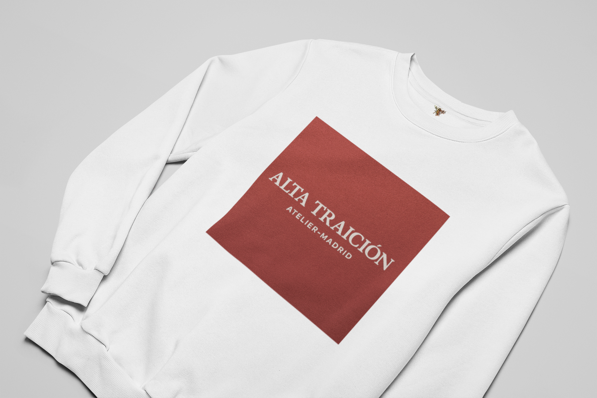 Sudadera estampada "  WHITE ICON"