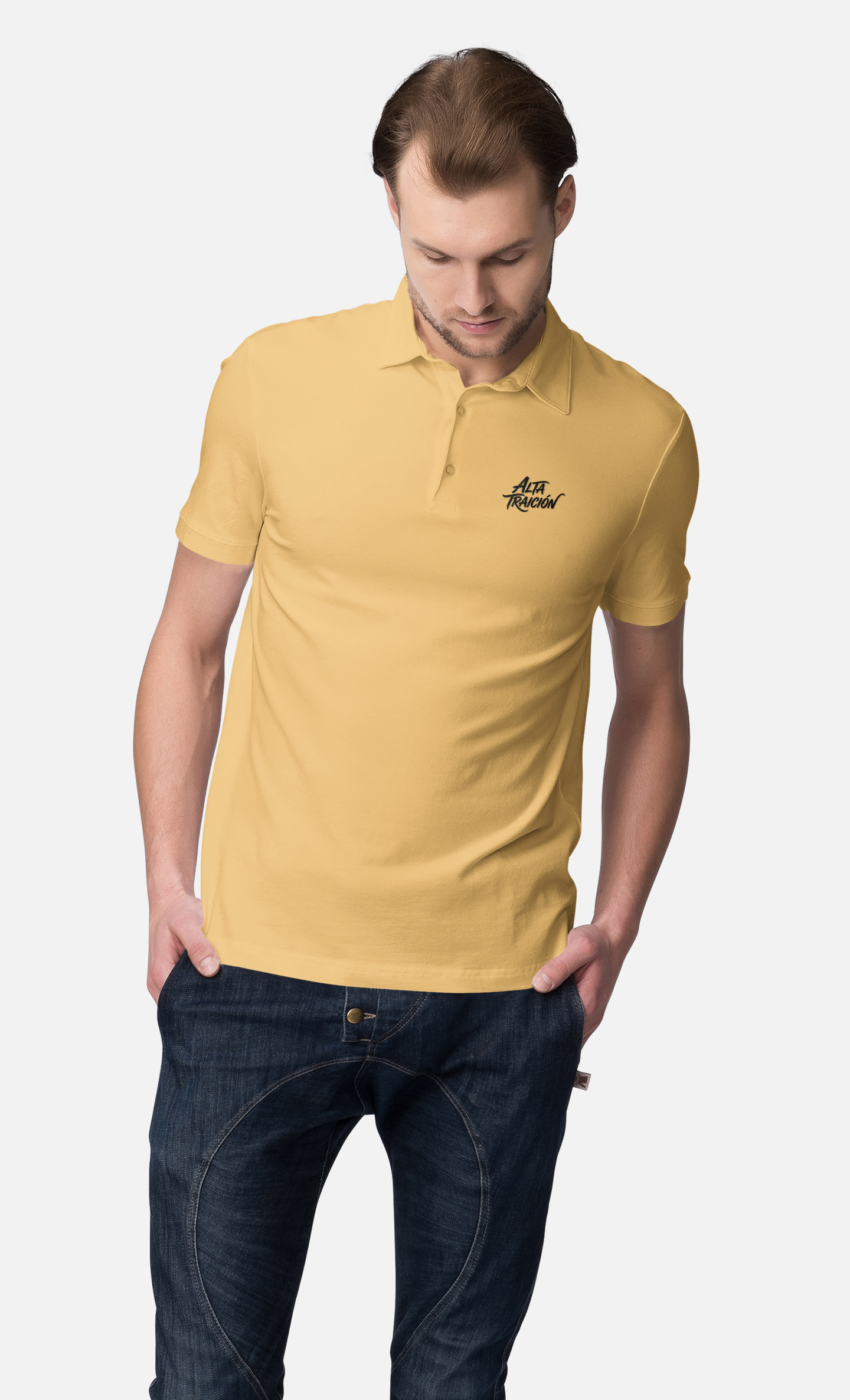 POLO PREMIUM 100% ALGODÓN ECOLÓGICO PEINADO SERIE "EYE FOREST"