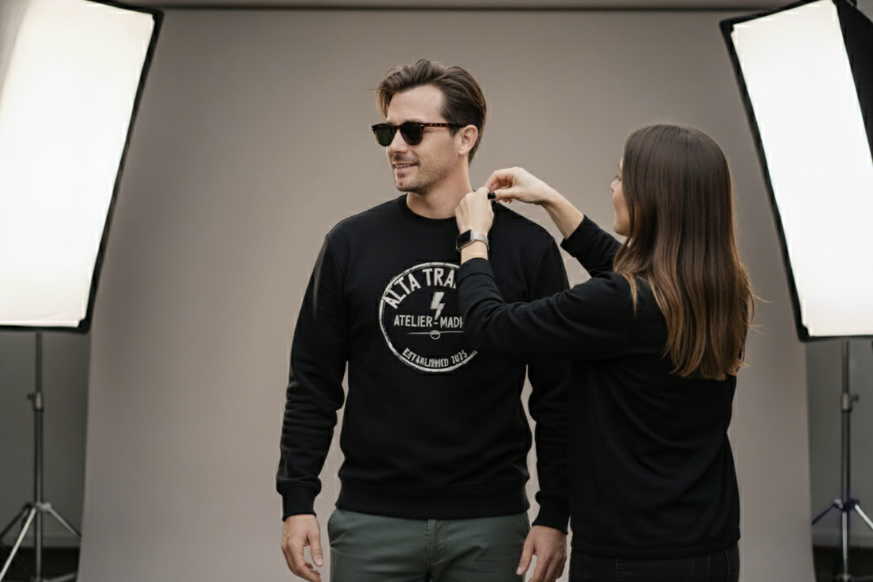 Sudadera estampada"FARM"