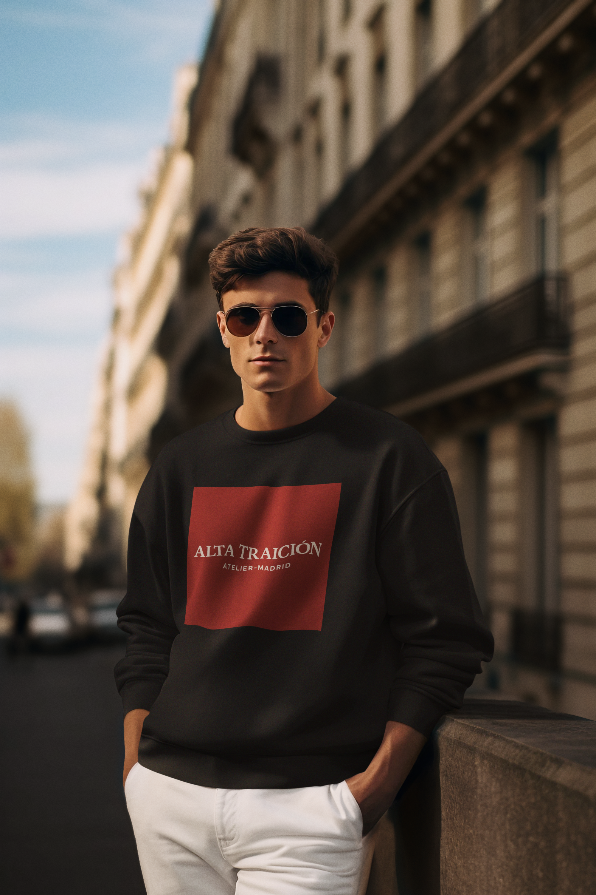 Sudadera estampada "ICON"