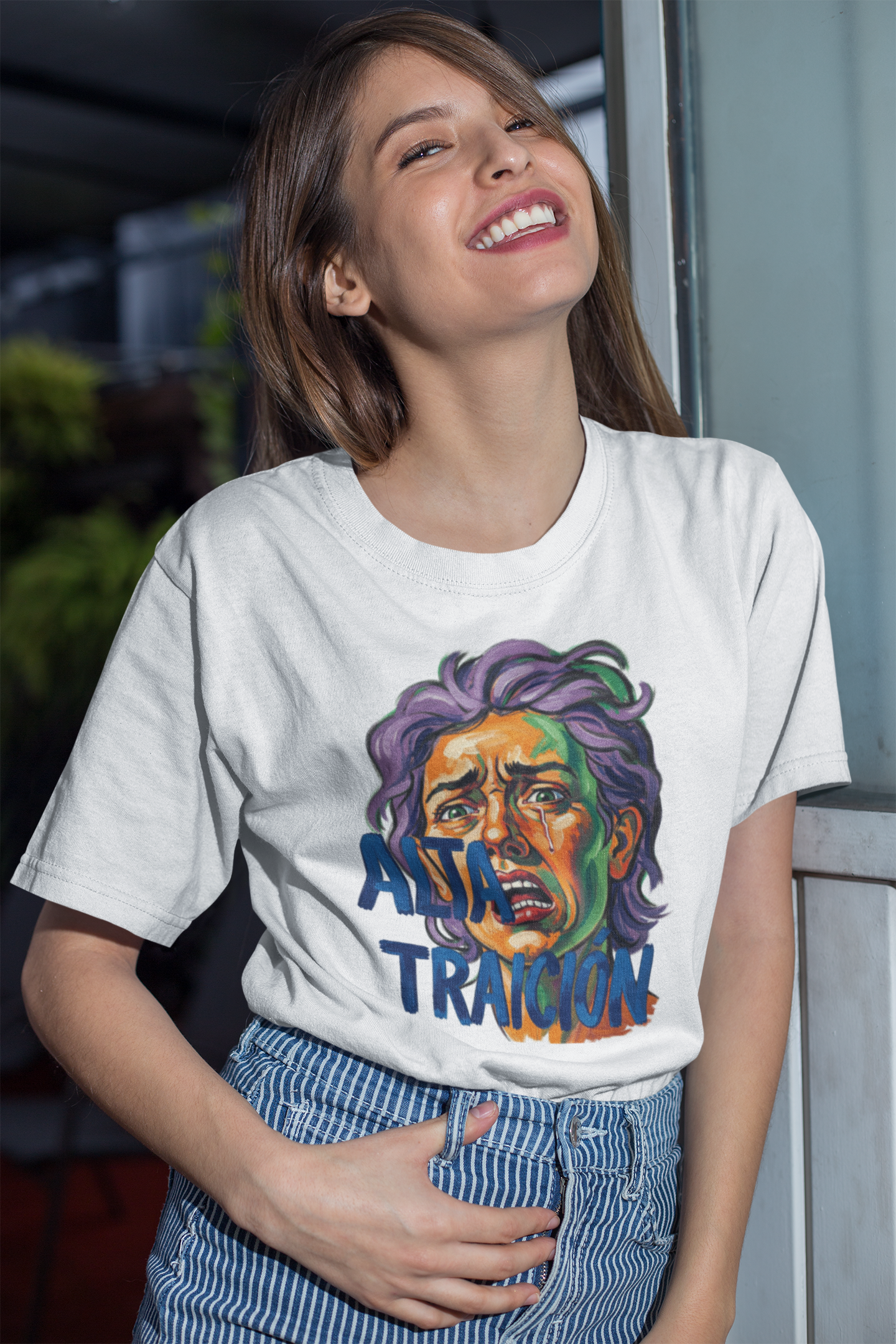 Camiseta Premium estampada "LA MEDUSA"